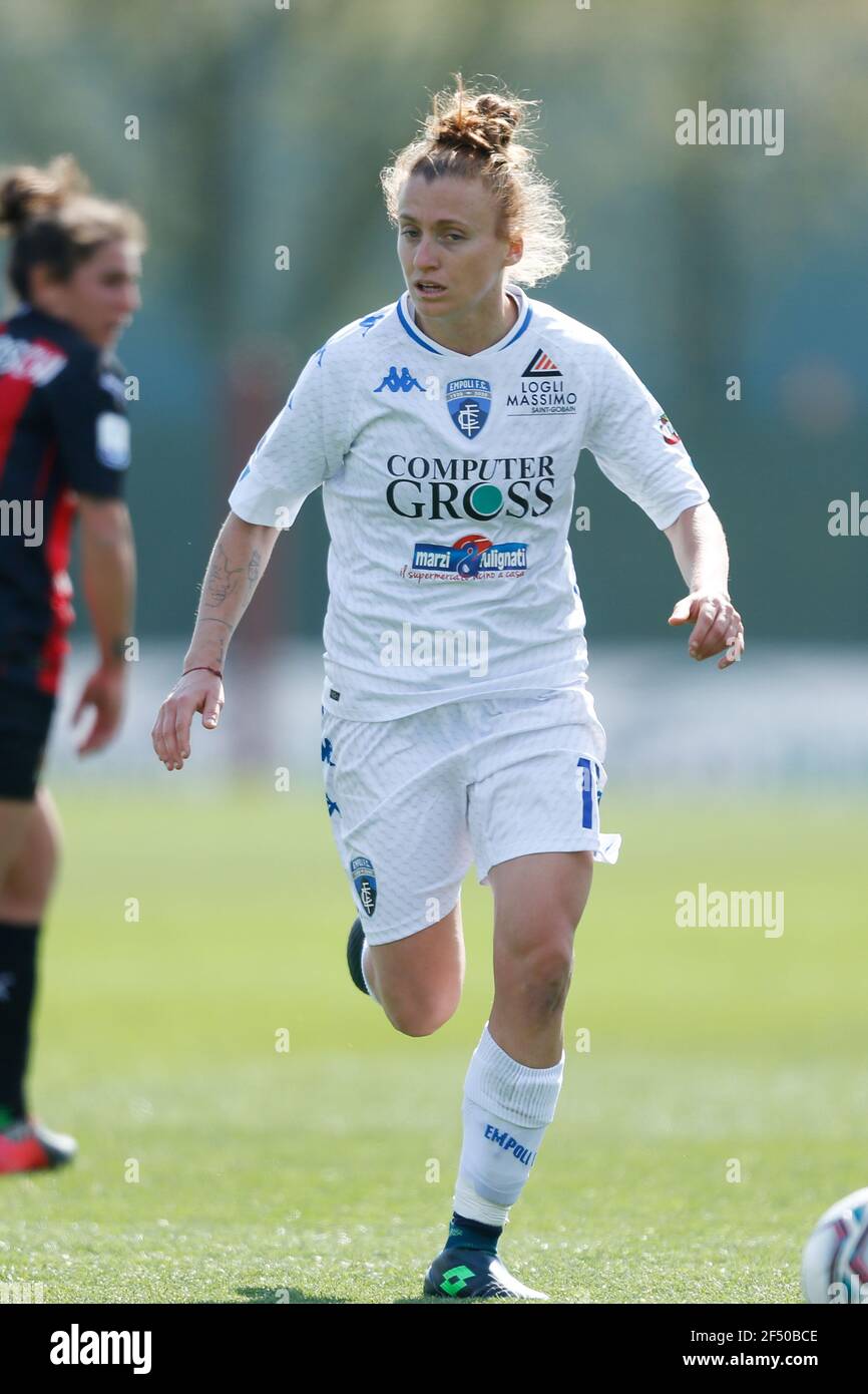 Valentina Bergamaschi (AC Milan) during AC Milan vs ACF Fiorentina femminile,  Italian football Serie A Wome - Photo .LiveMedia/Francesco Scaccianoce  Stock Photo - Alamy