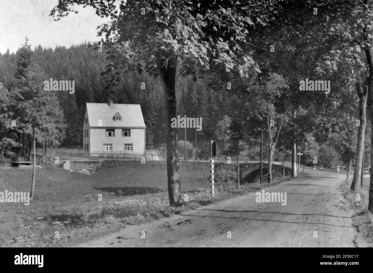 Residential house opposite the werkel Stock Photo Alamy