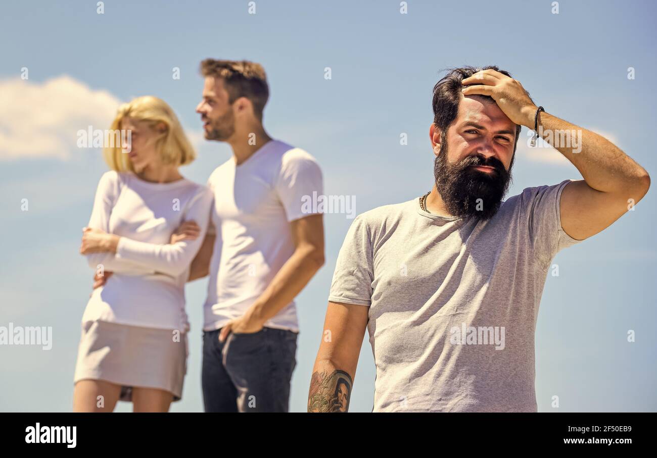 what is going on. family psychology. love triangle. Social problem