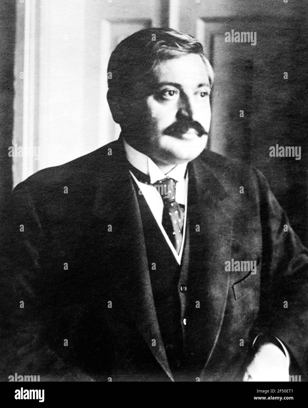 TALAAT PASHA (1874-1921) One of the nthree Pasha who ruled the Ottoman Empire during the First World War and responsible for the Armenian Massacres in 1915. Photo: Baines News Service Stock Photo