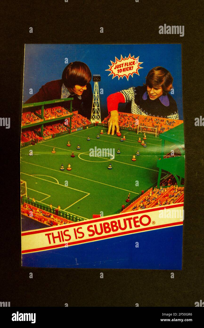 Subbuteo game hi-res stock photography and images - Alamy