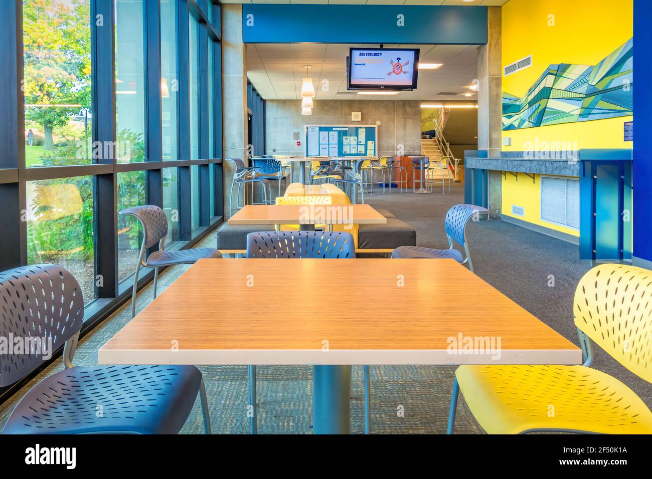 A commons room on the kent state university campus kent ohio usa