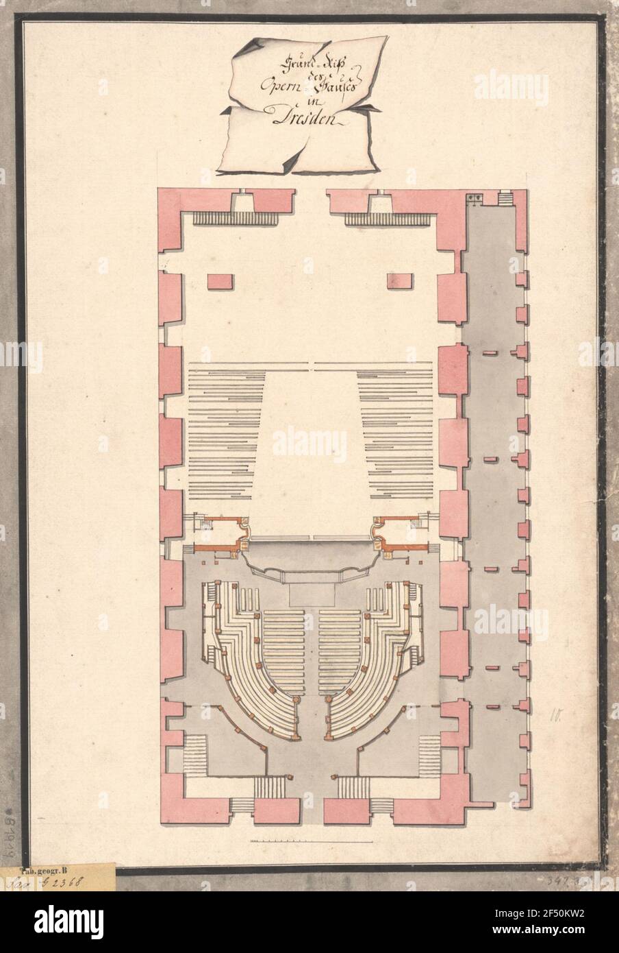 Dresden, Opera House on Zwinger. Layout Stock Photo Alamy