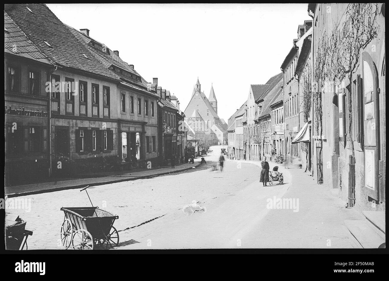 Geithain. Altenburger Straße Stock Photo Alamy