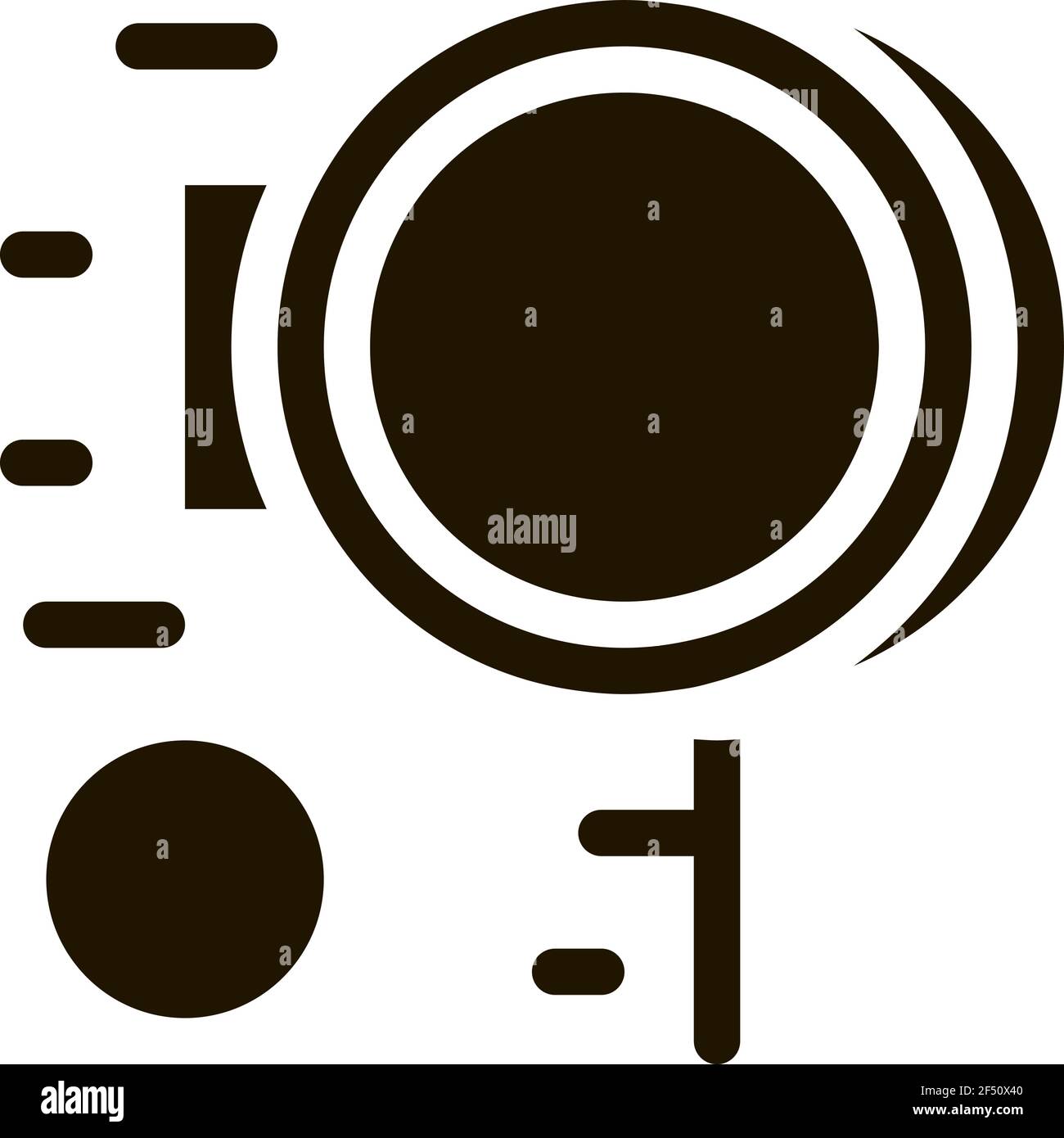 Folk Ball Game Icon Vector Glyph Illustration Stock Vector
