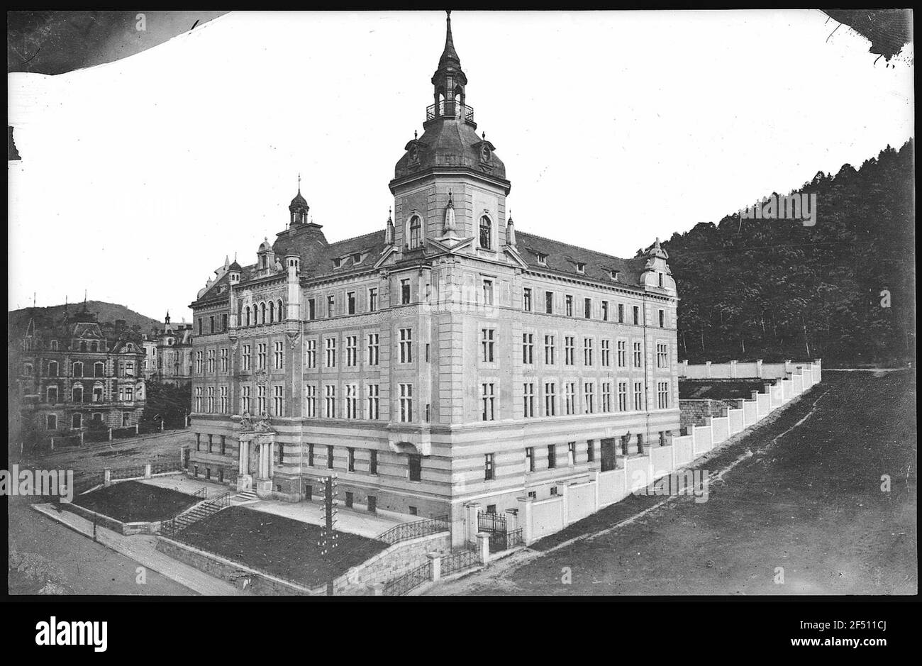 Carlsbad. K. K. District Court (1905-1907; Emil of Förster) Stock Photo