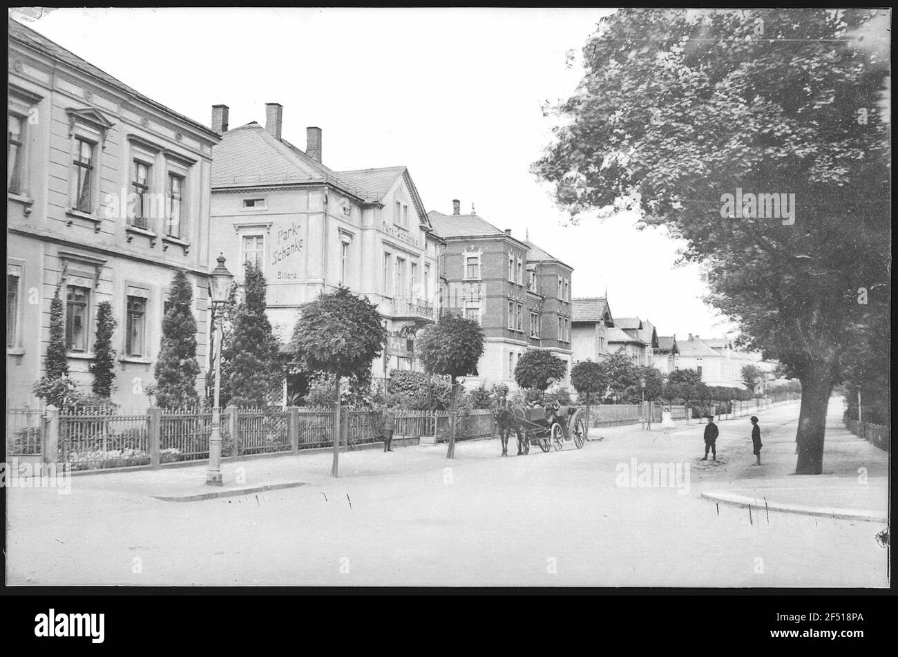 Bischofswerda. Bautzner Straße Stock Photo Alamy