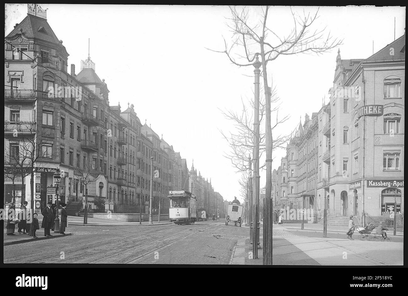Chemnitz. Weststraße Kaßberg Stock Photo Alamy