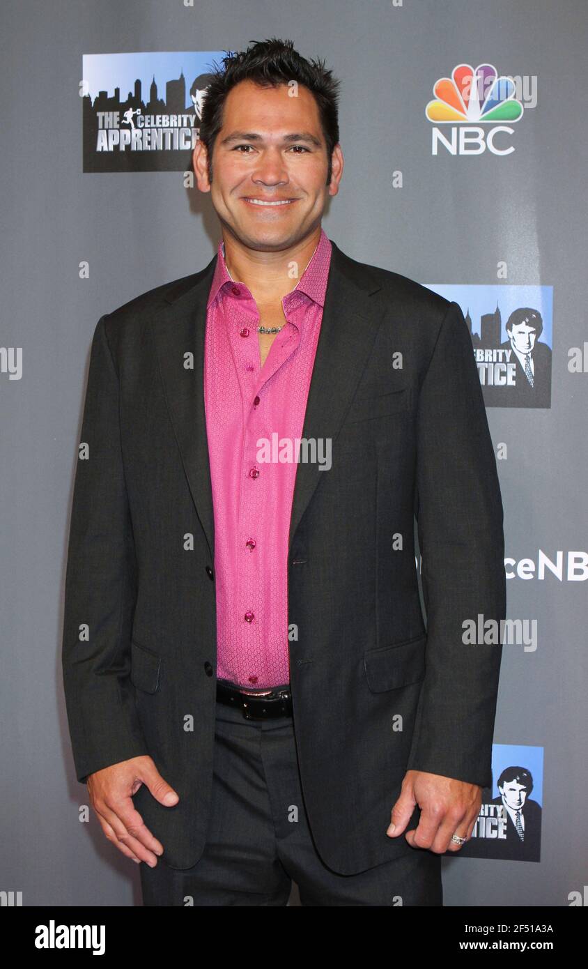 Johnny Damon attends the press conference to introduce the cast of “The