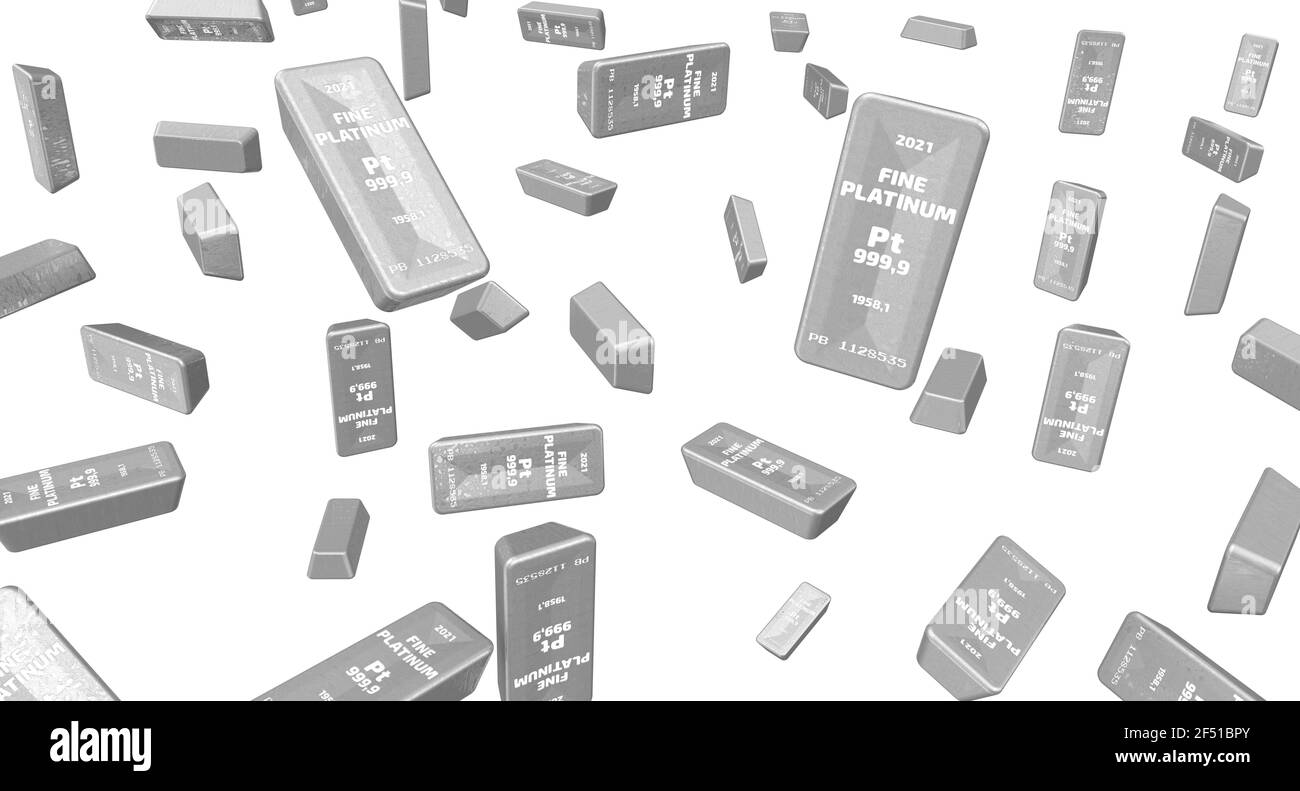 Platinum bars hi-res stock photography and images - Alamy