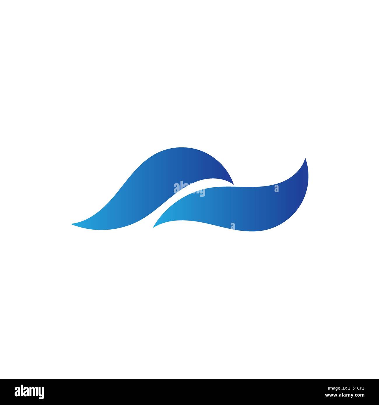 Ocean Wave Logo vector illustration design Template - Vector Stock ...