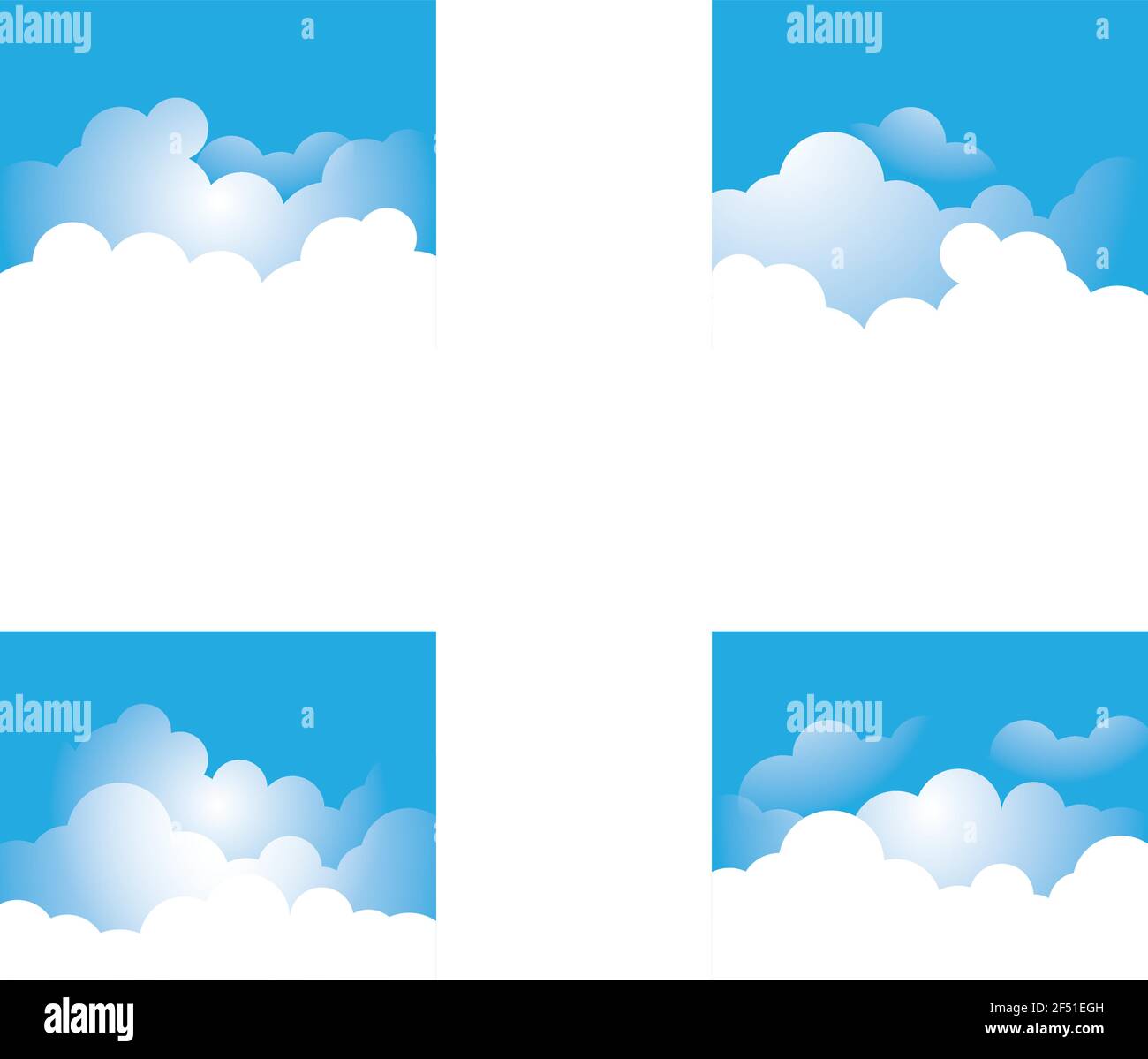 Blue sky with cloud background vector illustration design Stock Vector ...