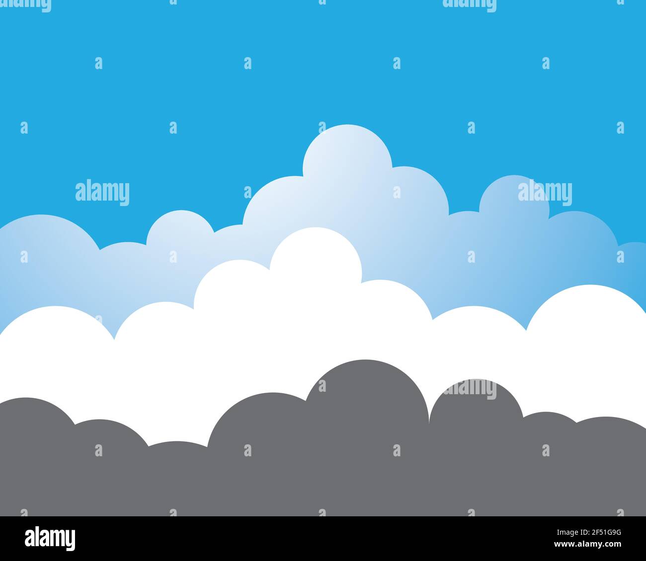 Blue sky with cloud background vector illustration design Stock Vector ...