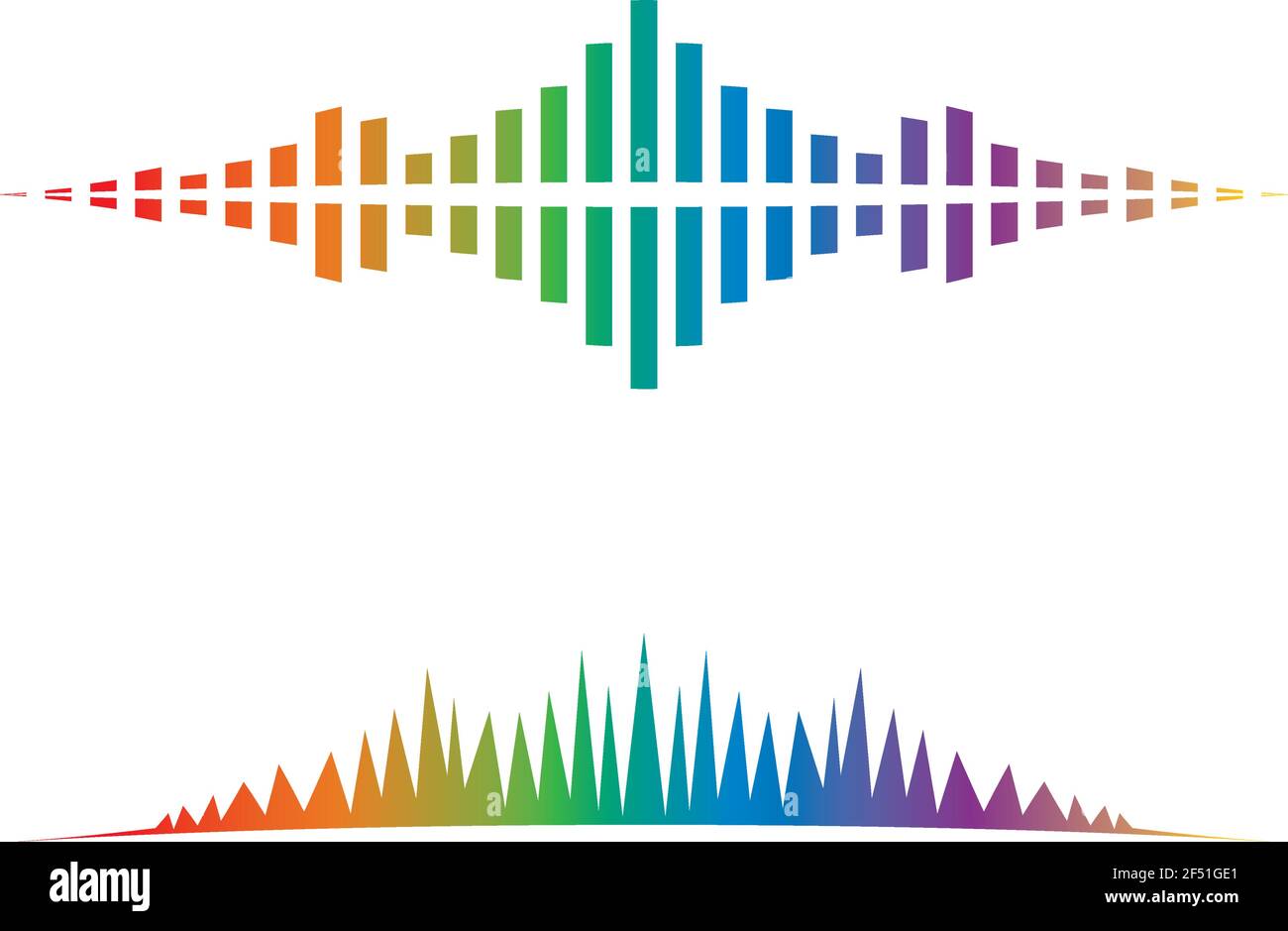 Sound wave logo template vector icon illustration Stock Vector Image ...
