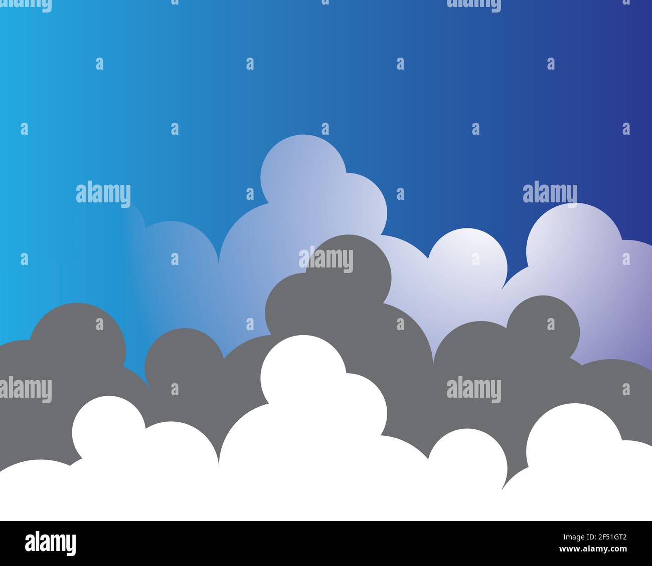 Blue sky with cloud background vector illustration design Stock Vector ...