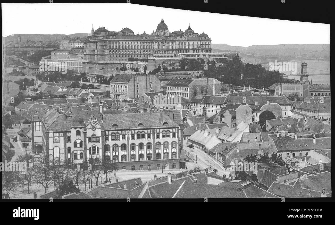 Panoramic city view budapest Black and White Stock Photos & Images - Alamy