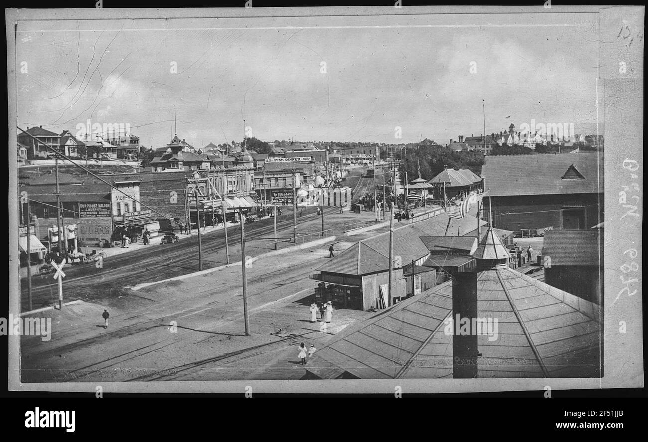Redondo Beach. Street View, Redondo, Cal Stock Photo Alamy