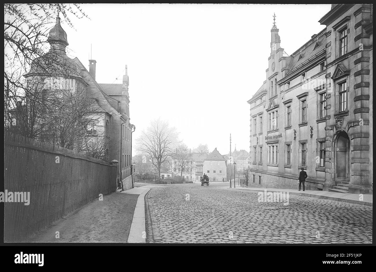 Limbach. Chemnitzer Straße Stock Photo - Alamy