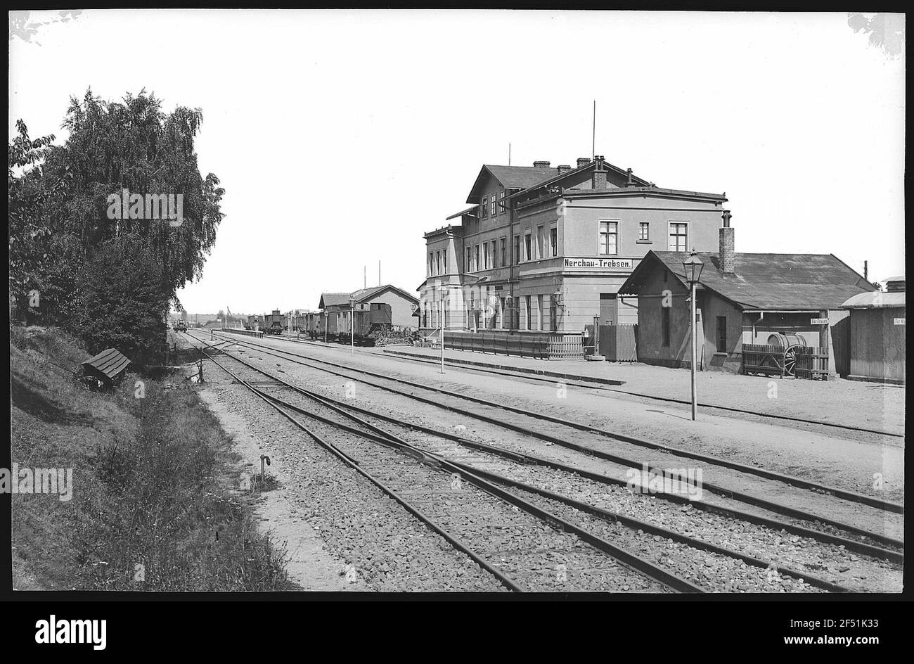 Bahnhof nerchau trebsen hi-res stock photography and images - Alamy