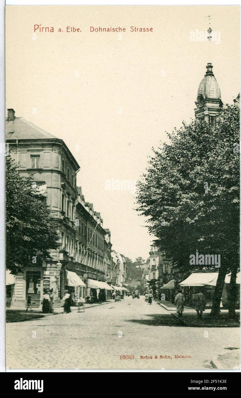 Dohna Pirna. Dohna Stock Photo - Alamy