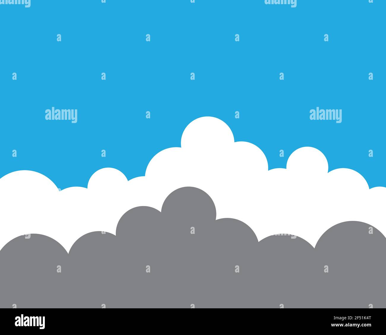 Blue sky with cloud background vector illustration design Stock Vector ...
