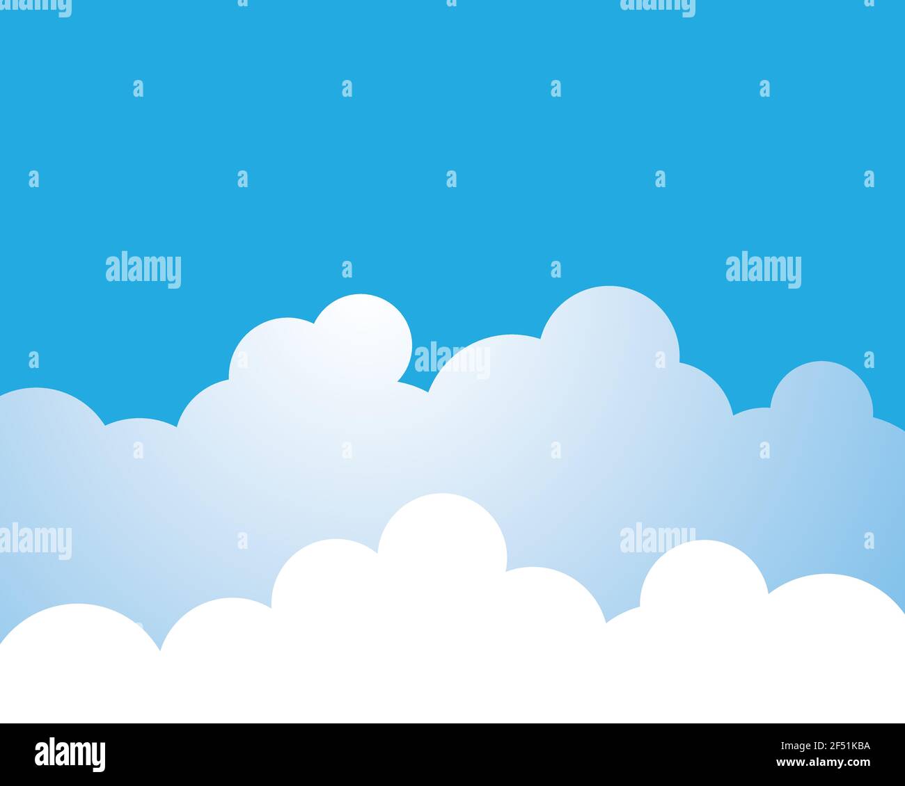 Blue sky with cloud background vector illustration design Stock Vector ...