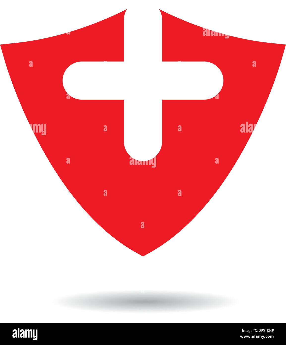 Shield logo template vector icon illustration design Stock Vector Image ...
