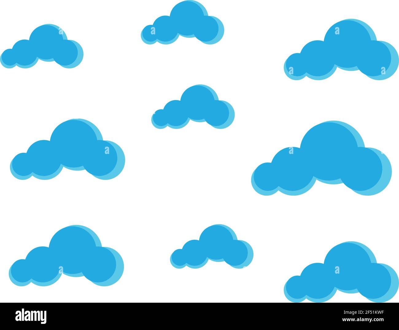 Blue sky with cloud background vector illustration design Stock Vector ...