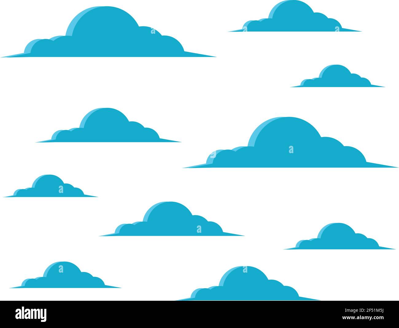 Blue sky with cloud background vector illustration design Stock Vector ...