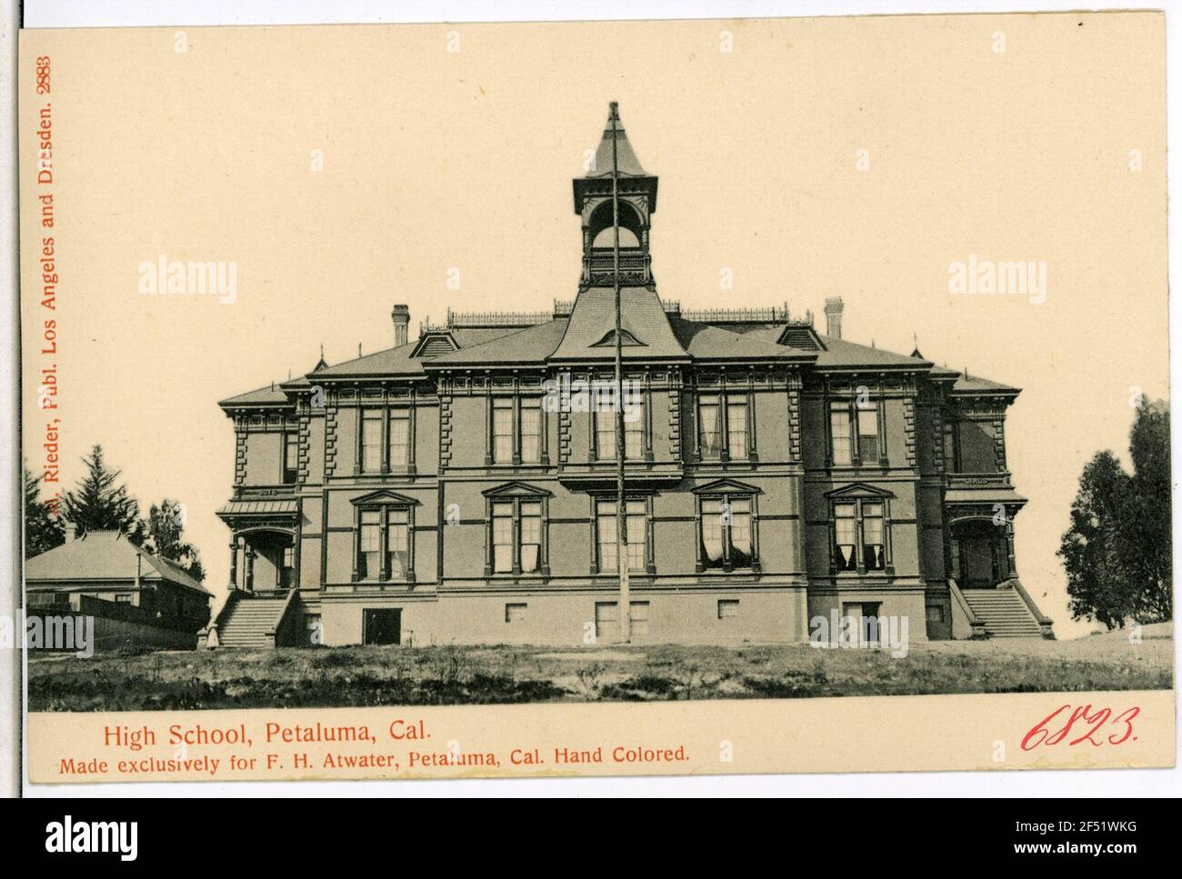 High School Petaluma Petaluma. High School Petaluma Stock Photo Alamy