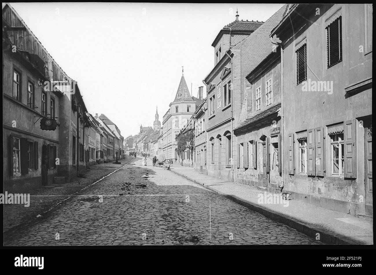 Main roadway Black and White Stock Photos Images Alamy