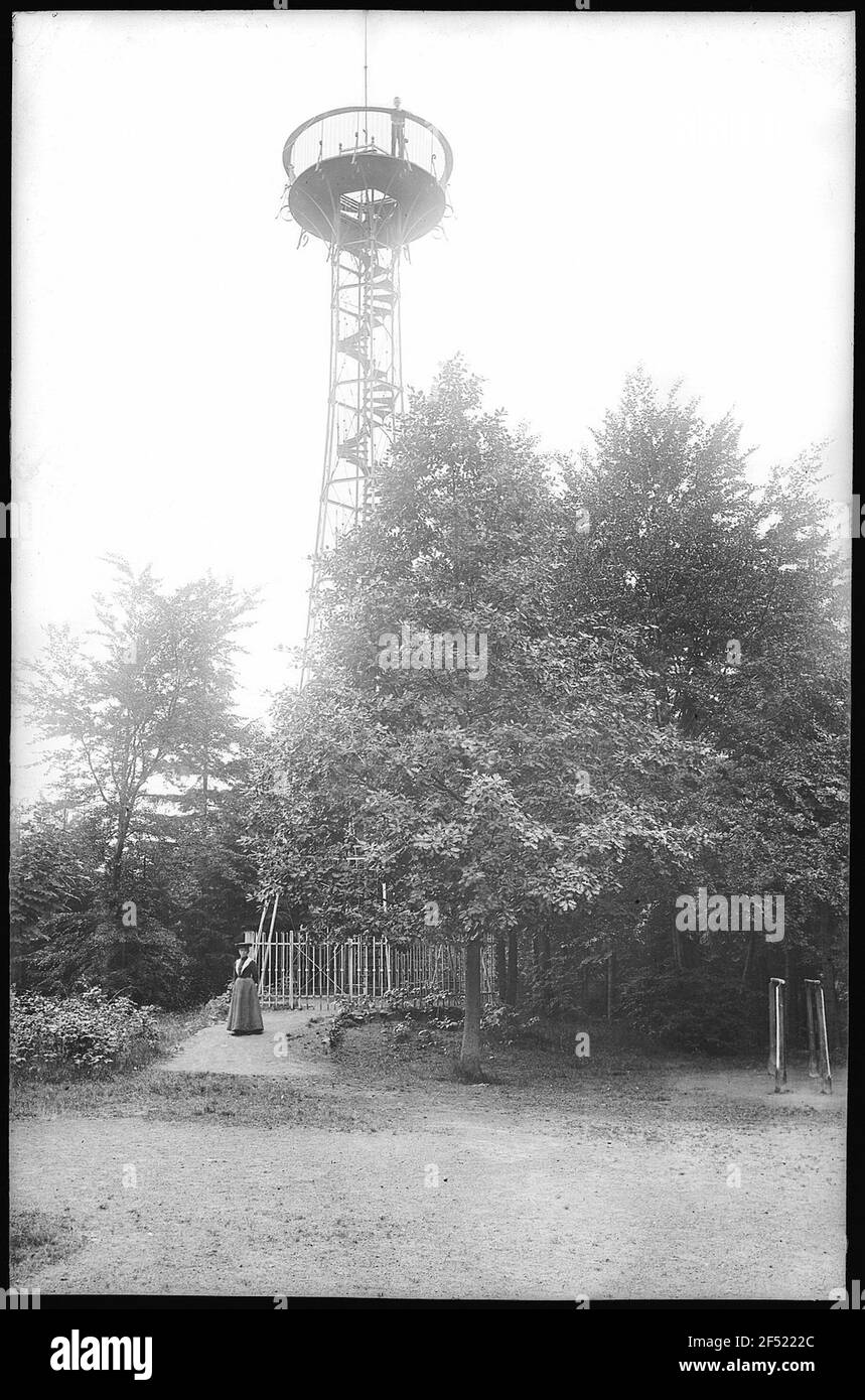 Sebnitz. High Bush At Sebnitz, Observation Tower Stock Photo - Alamy