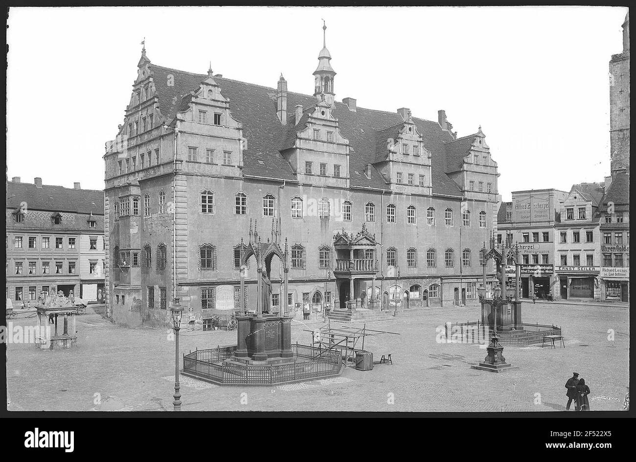 Wittenberg. town hall Stock Photo Alamy