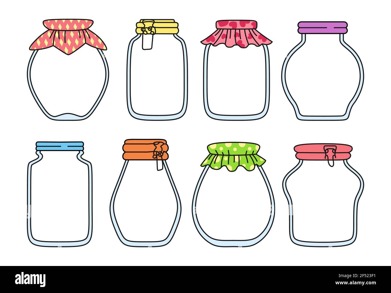 jam labels clipart free