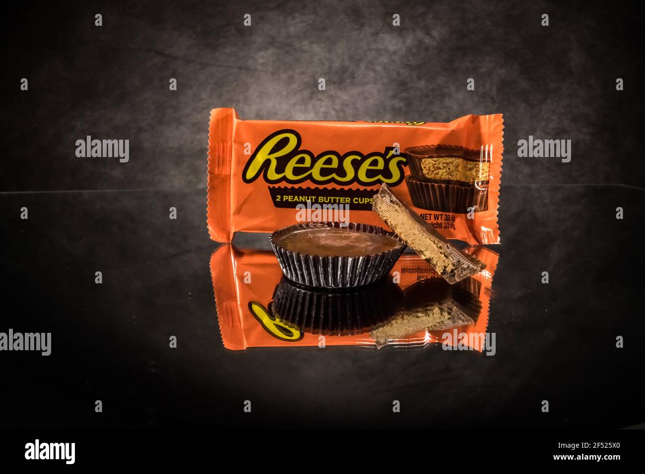 Reeses Peanut Butter Cups - close up view - CITY OF FRANKFURT, GERMANY ...