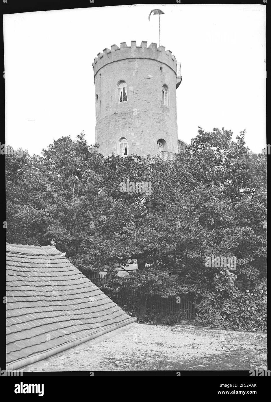 Collmberg. Observation tower Stock Photo Alamy