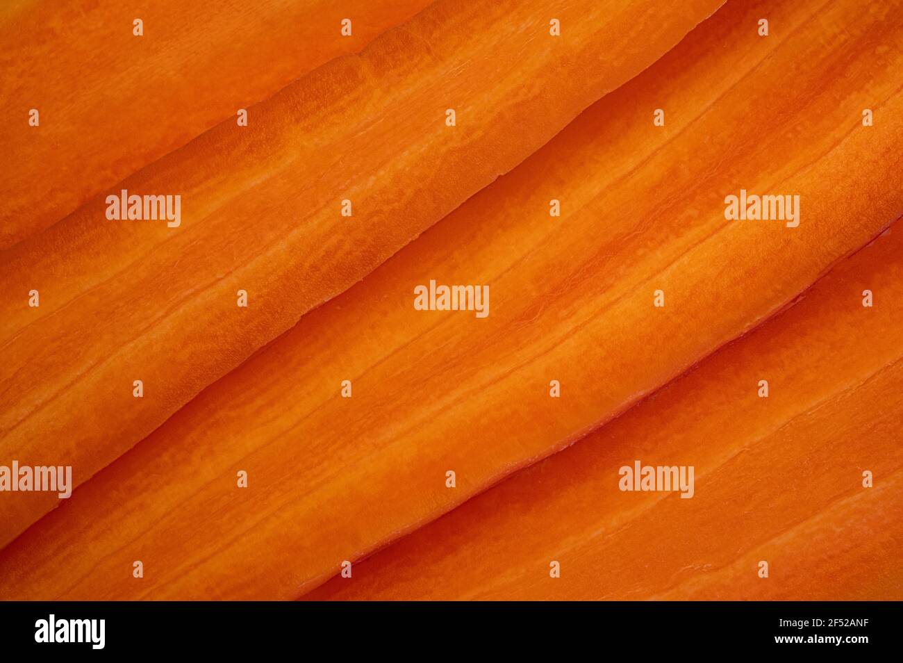 sliced orange carrots Stock Photo