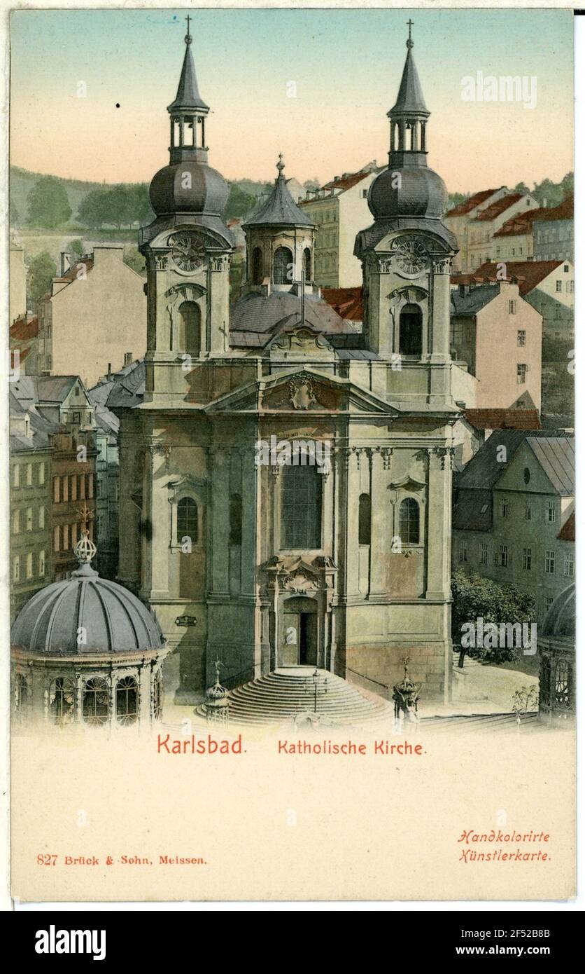 Catholic Church Carlsbad. Catholic Church (17331736 Stock Photo Alamy