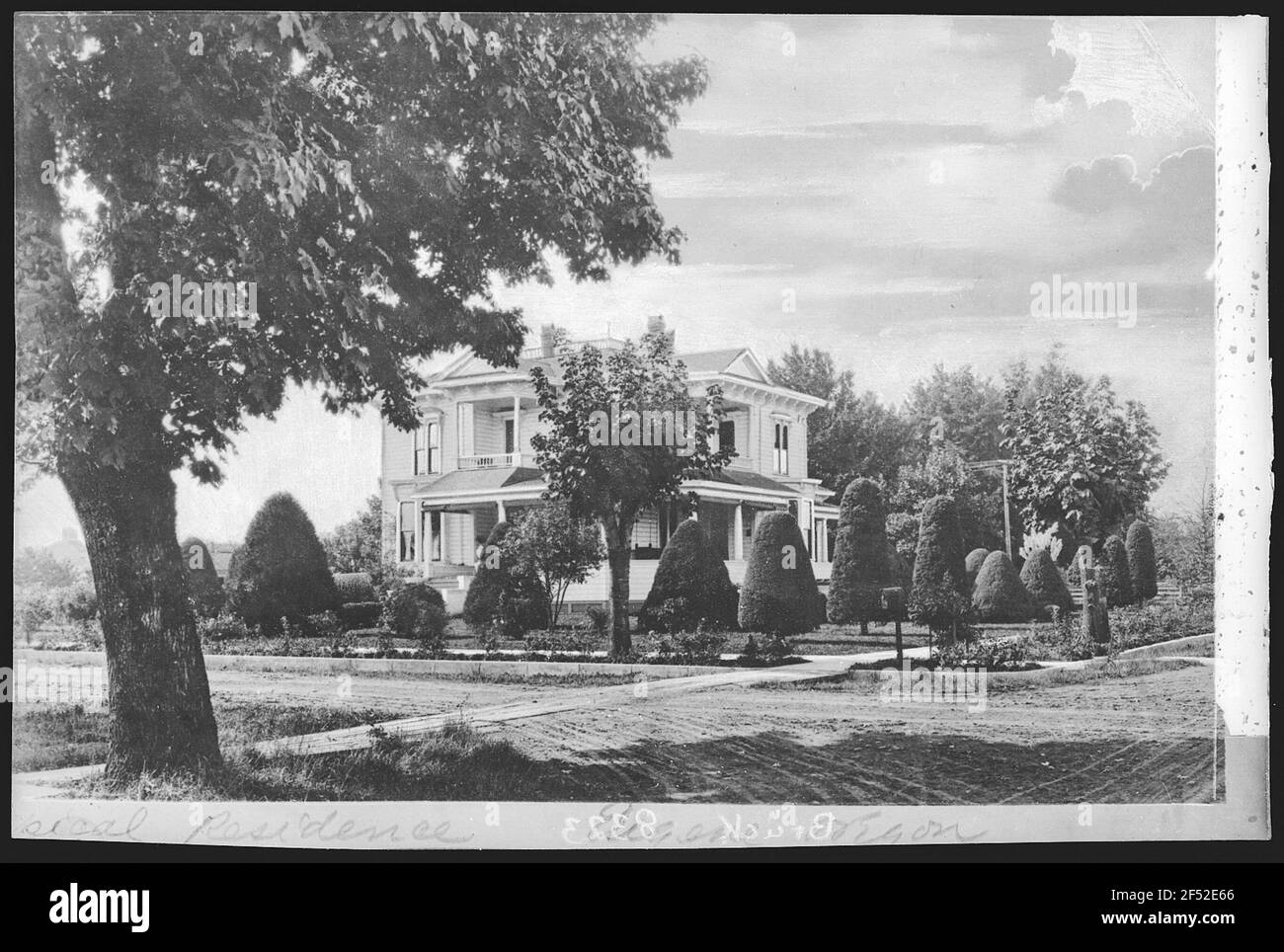 Eugene. Typical Residence in Eugene, Oregon Stock Photo