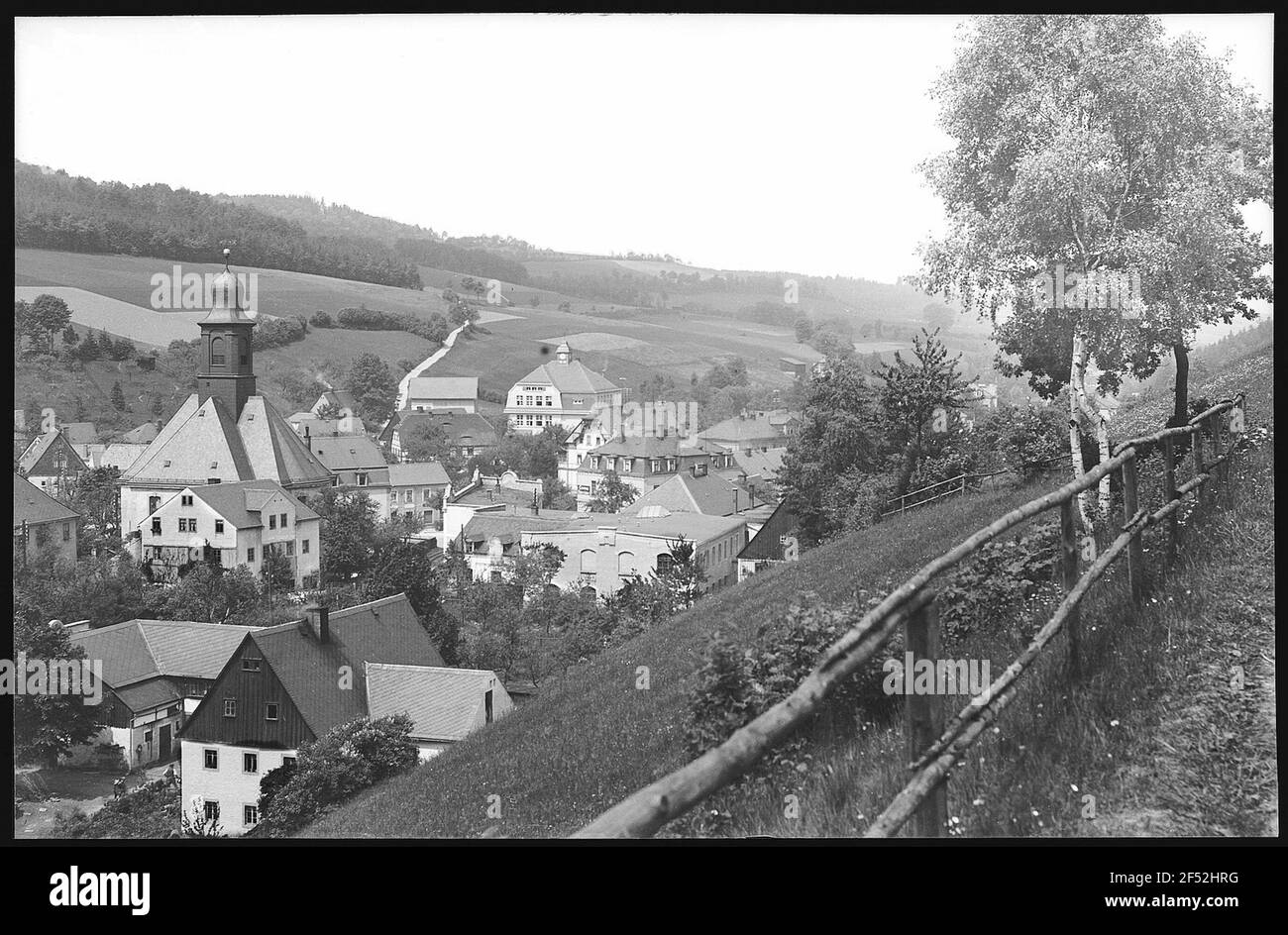 Schmiedeberg. View of Schmiedeberg Stock Photo Alamy