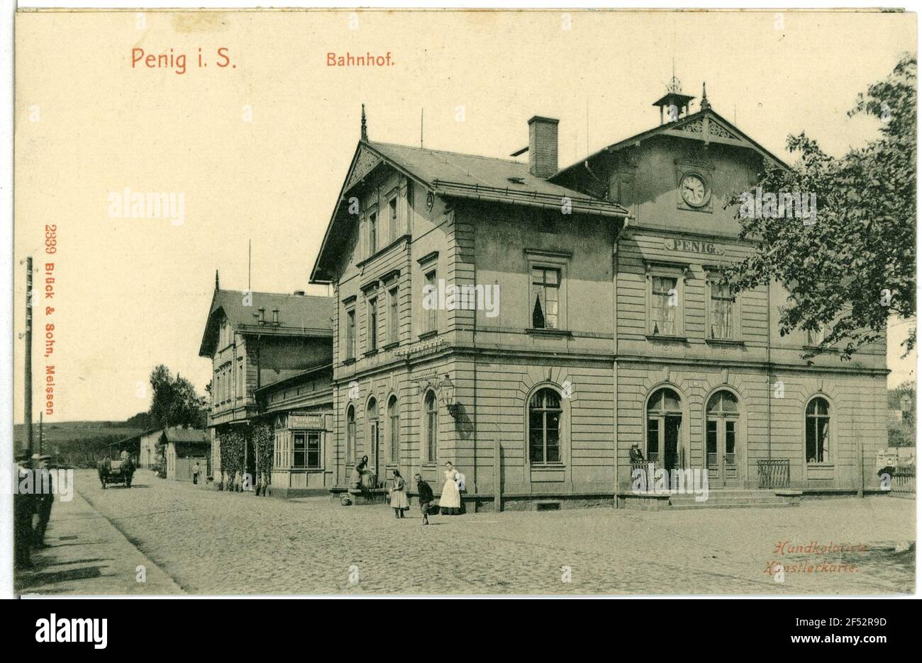 Bahnhof Penig. Bahnhof Stock Photo Alamy