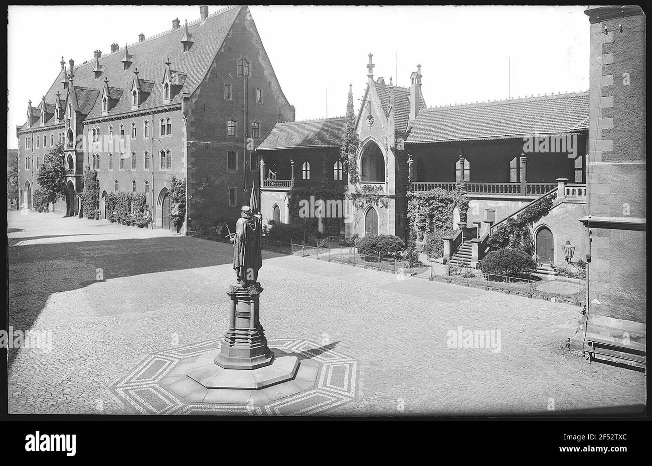 Meissen. Grain house, connection, monument Albrechts Stock Photo