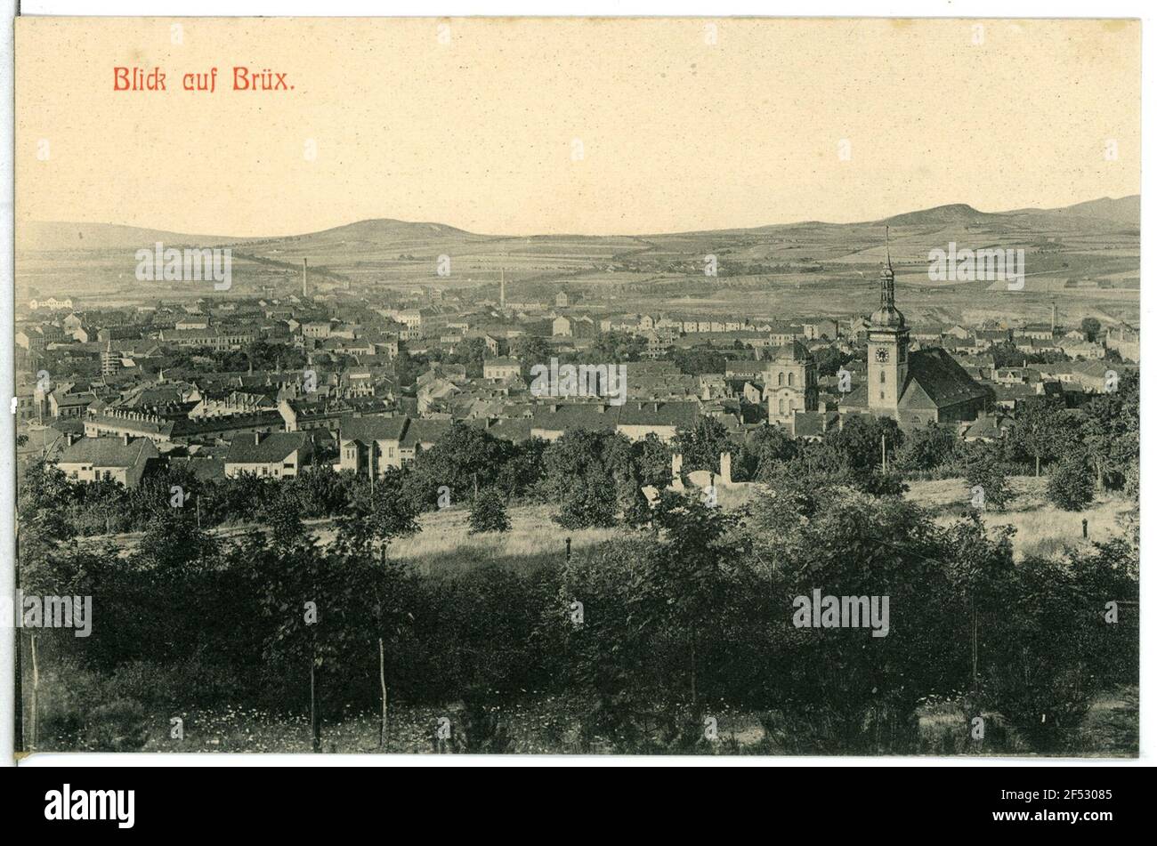 View of Brüx Brüx. View of Brüx Stock Photo - Alamy
