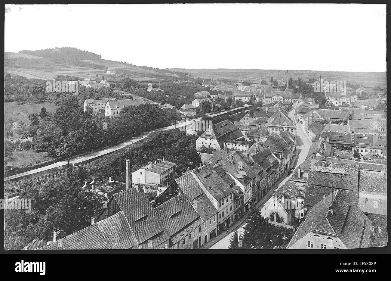  Kamenz. View of Kamenz from the church tower Stock Photo - Alamy Bildidee 