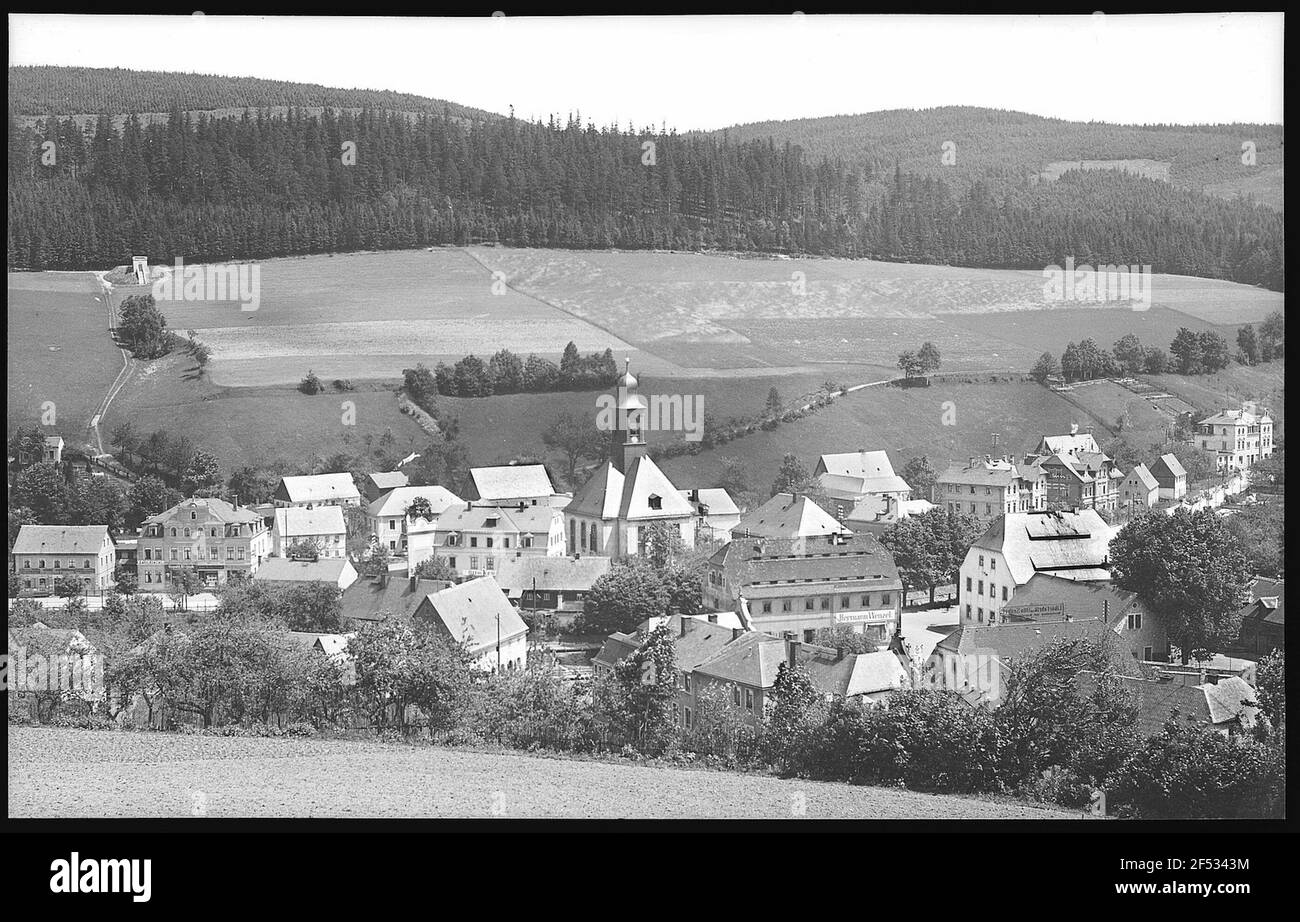 Schmiedeberg. View of Schmiedeberg Stock Photo Alamy