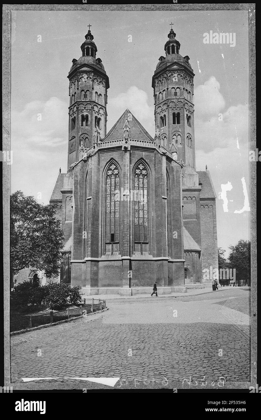 Naumburg. Cathedral Of East Stock Photo - Alamy