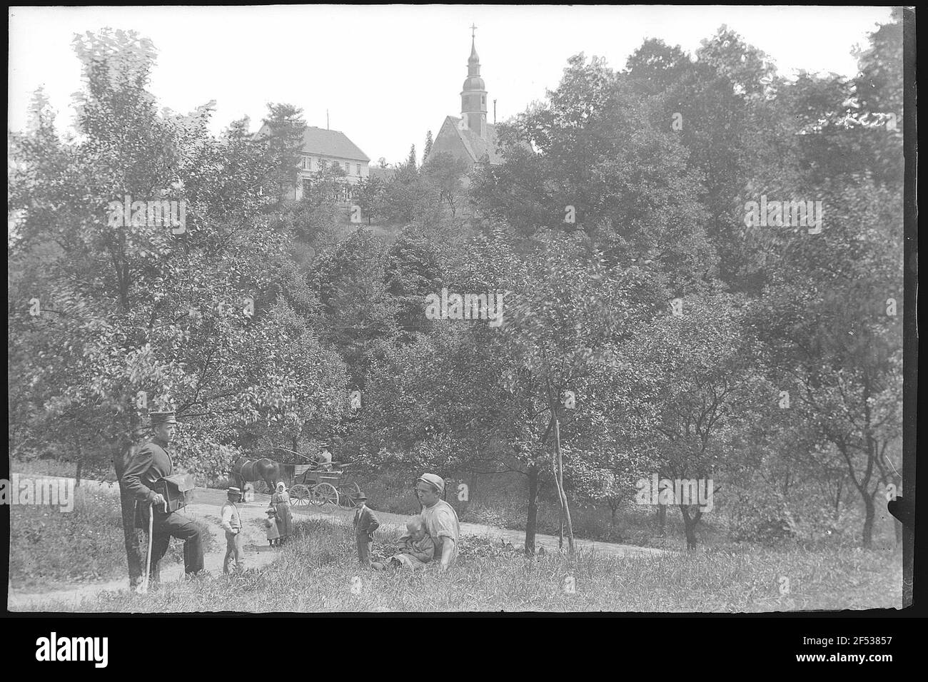 Tannenberg. view Stock Photo