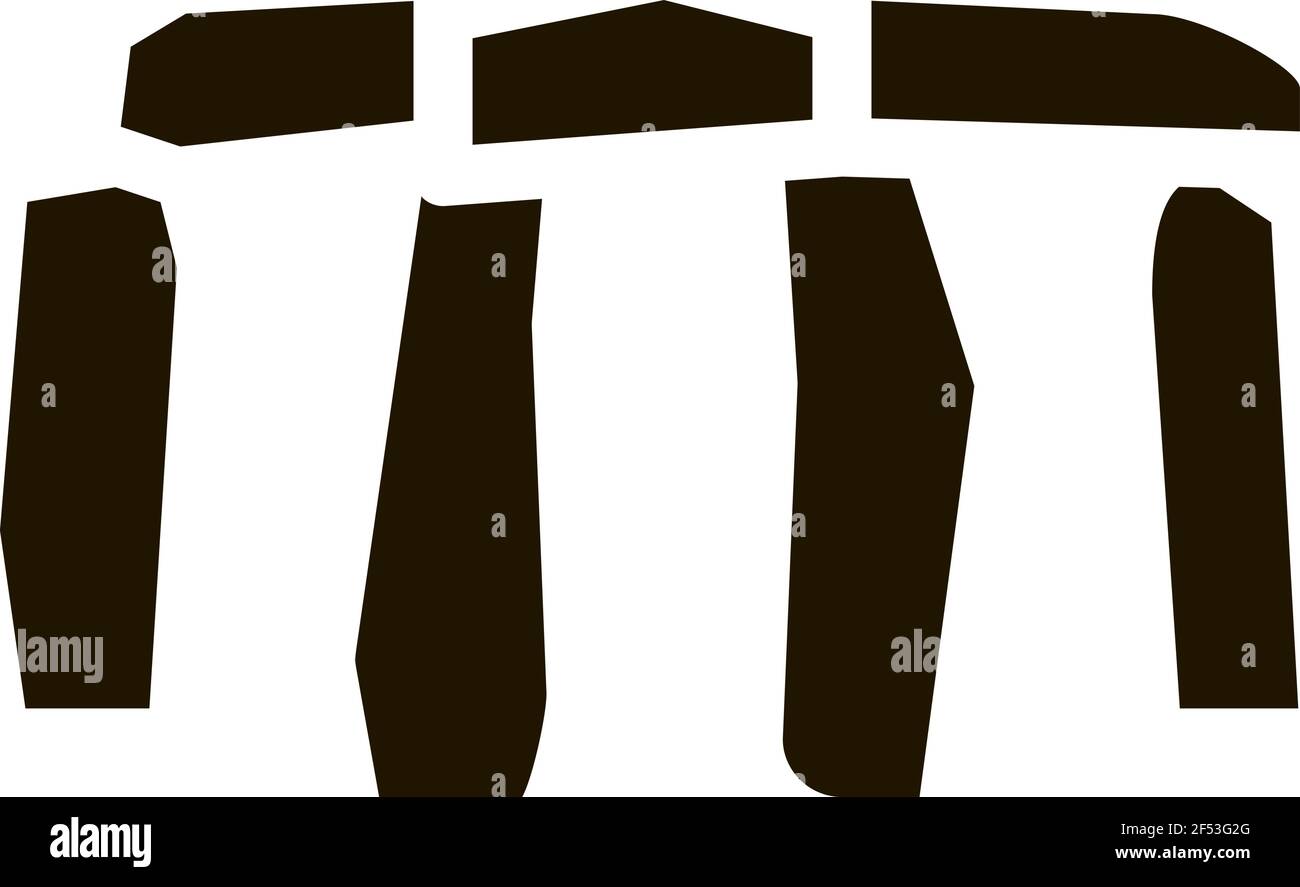 Stonehenge black and white Stock Vector Images - Alamy
