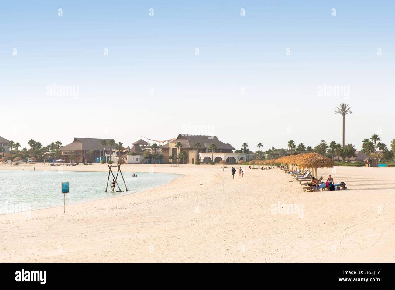 Banana Island, Qatar Stock Photo Alamy