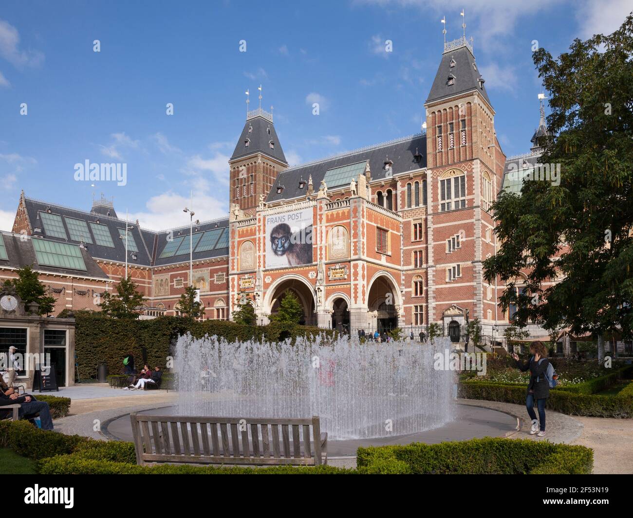 geography / travel, Netherlands, Holland, Amsterdam, Rijksmuseum, Additional-Rights-Clearance-Info-Not-Available Stock Photo